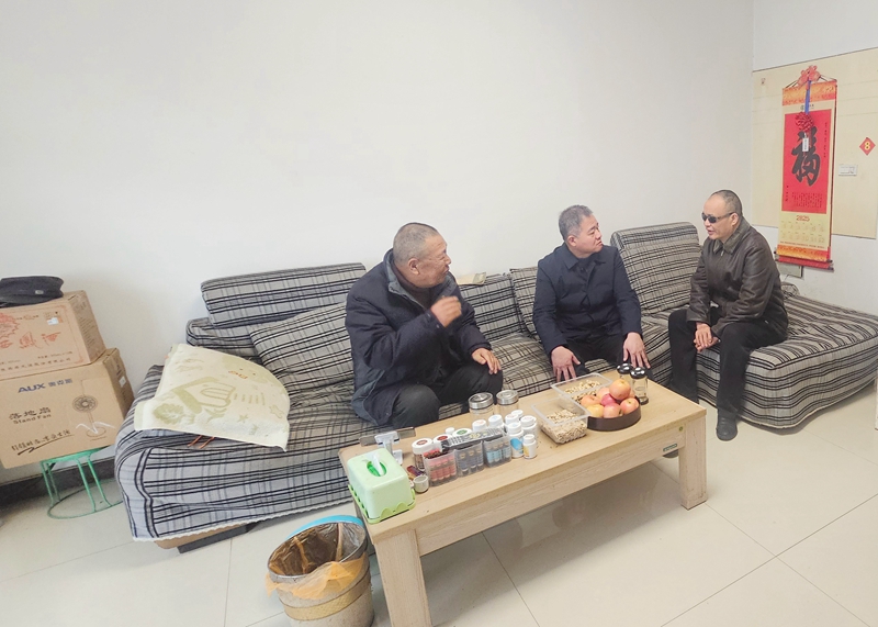 博農集團黨委開展春節走訪慰問活動